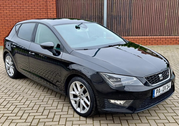 Seat Leon cena 47900 przebieg: 170000, rok produkcji 2014 z Warszawa małe 436